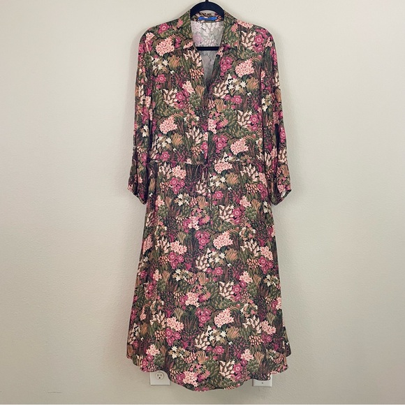 J.McLaughlin Mollie Maxi Dress in the Verdant Garden Size Large - Picture 2 of 11